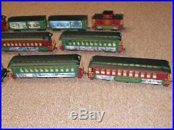 12 CAR Hawthorne Village Thomas Kinkade's Christmas Express Train Set