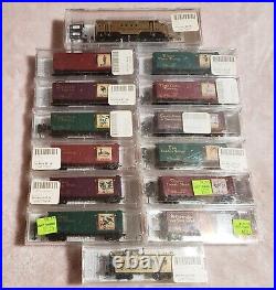 12 days of Christmas N scale train set