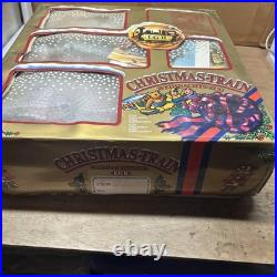 1995 LGB Big Train G Scale 72555 Christmas Train Steam Loco Set with Box & Figures
