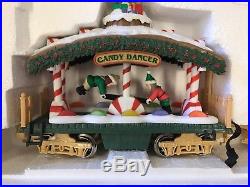 1996 New Bright Christmas THE HOLIDAY EXPRESS ANIMATED TRAIN SET No. 380 -WORKS 1996 New Bright Christmas THE HOLIDAY EXPRESS ANIMATED TRAIN SET No. 380 -WORKS