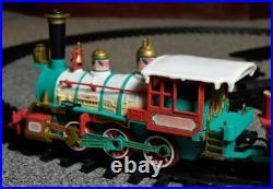 1996 New Bright The Logger Bears Express Musical Holiday Train Set EUC No. 181 1996 New Bright The Logger Bears Express Musical Holiday Train Set EUC No. 181