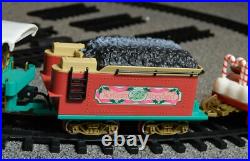 1996 New Bright The Logger Bears Express Musical Holiday Train Set EUC No. 181