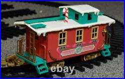 1996 New Bright The Logger Bears Express Musical Holiday Train Set EUC No. 181