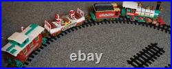 1996 New Bright The Logger Bears Express Musical Holiday Train Set EUC No. 181