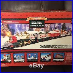 1996 Toy State North Pole Christmas Express Animated Train Set Battery Operated