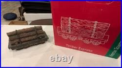 1998 JCPenney Home Towne Express Christmas Train Set 30 Piece Lot (See Desc.)