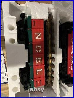 1998 Lionel 8-81019 Lionel Holiday Special Train Set G Scale