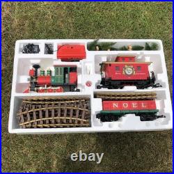 1998 Lionel 8-81019 Lionel Holiday Special Train Set G Scale Tested