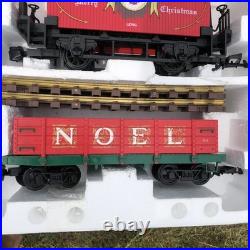 1998 Lionel 8-81019 Lionel Holiday Special Train Set G Scale Tested