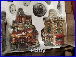 2001 Grandeur Noel Collectors Edition 42 Piece Train Village Christmas Set
