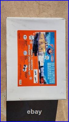 2002 Lionel Train Set Kraft Nabisco Holiday Oval Track Limited Edition NIB