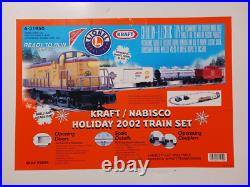 2002 Lionel Train Set Kraft Nabisco Holiday with Track Limited Edition NEW