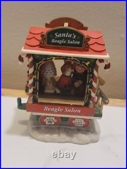 2004 VINTAGE DANBURY MINT THE BEAGLE CHRISTMAS EXPRESS 5 Pc TRAIN SET (Read) 2004 VINTAGE DANBURY MINT THE BEAGLE CHRISTMAS EXPRESS 5 Pc TRAIN SET (Read)