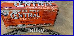 2006 Lionel O Scale North Pole Central Christmas Steam Train #6-30020 see Video
