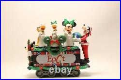 2008 Walt Disney World Christmas Train Set of 5 Epcot Magic Kingdom Animal Kin
