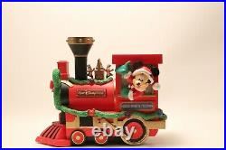 2008 Walt Disney World Christmas Train Set of 5 Epcot Magic Kingdom Animal Kin