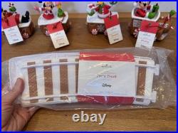 2016 Hallmark Disney Christmas Express Collector Train Set Mickey Mouse Theme