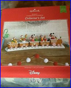 2016 Hallmark Disney Christmas Express Collector's Train Set Mickey