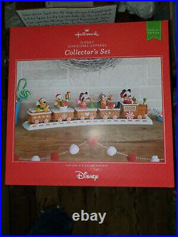 2016 Hallmark Disney Christmas Express Collector's Train Set SE Mickey Minnie
