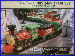 2019 New Disney Parks Christmas Tree Train Set Mickey & Friends Holiday Express