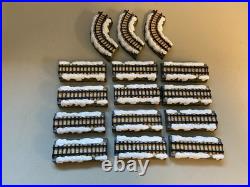 28 Piece 1998 J. C. Penney Home Towne Express Christmas Train Set With Boxes