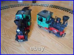 2 LGB 20301 US G gauge Passenger Train Sets Tested Works in Boxes