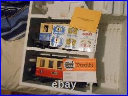 2 LGB 20301 US G gauge Passenger Train Sets Tested Works in Boxes