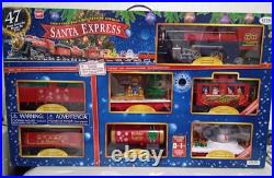 47 Piece Santa express Train Set NEW 2024 Holiday Christmas Decor Snowman Teddy