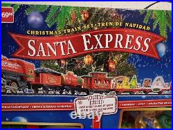 47 Piece Santa express Train Set NEW 2024 Holiday Christmas Decor Snowman Teddy