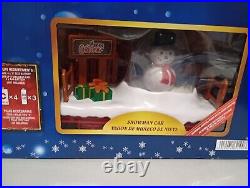 47 Piece Santa express Train Set NEW 2024 Holiday Christmas Decor Snowman Teddy