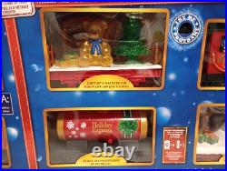 47 Piece Santa express Train Set NEW 2024 Holiday Christmas Decor Snowman Teddy