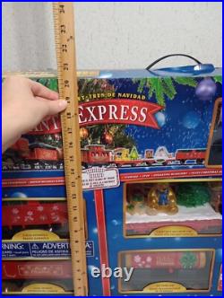 47 Piece Santa express Train Set NEW 2024 Holiday Christmas Decor Snowman Teddy
