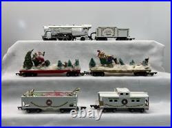 American Flyer Christmas Train Set Custom Decorated 5 Piece Set