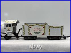 American Flyer Christmas Train Set Custom Decorated 5 Piece Set