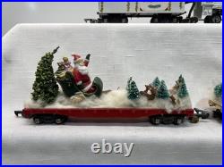 American Flyer Christmas Train Set Custom Decorated 5 Piece Set