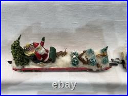American Flyer Christmas Train Set Custom Decorated 5 Piece Set