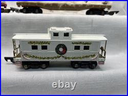 American Flyer Christmas Train Set Custom Decorated 5 Piece Set