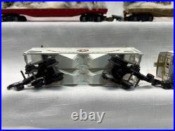 American Flyer Christmas Train Set Custom Decorated 5 Piece Set