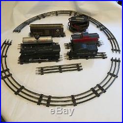 Antique Electric Train Set Marx Co. 1947 Great Under Christmas Tree
