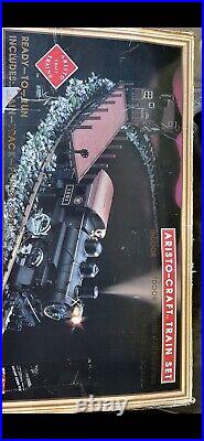 Arist-craft 28025 Christmas 0-4-OT G Gauge Steam Fright Starter Train Set