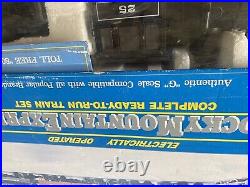 As is big haulerBachmann Rocky Mountain G scale locomotive train set missing