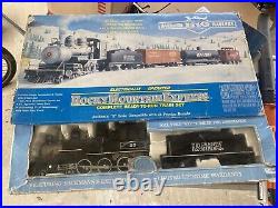 As is big haulerBachmann Rocky Mountain G scale locomotive train set missing