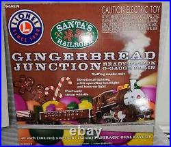 Awesome Lionel Gingerbread Junction Docksider Train Set 6-30219