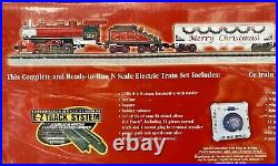 BACHMANN 24027 N Scale Christmas Express Train Complete Set NEW IN BOX / SEALED