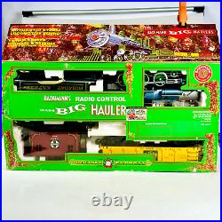 BACHMANN BIG HAULERS HOLIDAY EXPRESS TRAIN SET with REMOTE, TRACKS Kit 90102