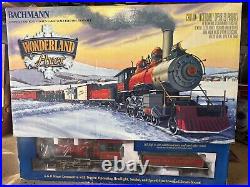 BACHMANN BIG HAULERS WONDERLAND FLYER CHRISTMAS TRAIN SET NEW Last Sale $500