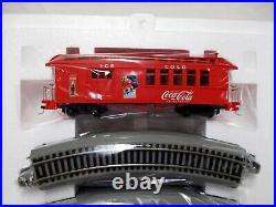BACHMANN HAWTHORNE COCA COLA HOLIDAY EXPRESS On30 SCALE TRAIN STARTER SET