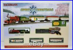 BACHMANN N SCALE SPIRIT OF CHRISTMAS PASSENGER SET train n gauge santa 24017 NEW