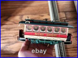 BACHMANN Village Street Car Train Set Auto Reversing + 4 EXTRA TRACKS 25017