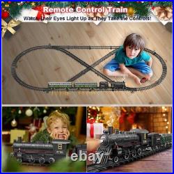 BUBUQE Metallic Rc Train Gold Electric Train Set Remote Control